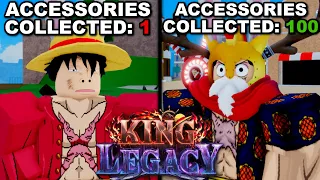 Collecting EVERYTHING In Roblox King Legacy... Here's What Happened!