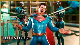 INJUSTICE 2 ALL SUPER MOVES (Joker, Darkseid, Braniac, Flash, Bane, Catwoman) - All Characters