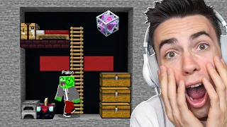 CO PALION ROBI w TAJNEJ BAZIE "ON" w Minecraft?!