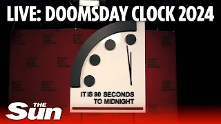 LIVE: Scientists set to unveil latest movement of 'Doomsday Clock'
