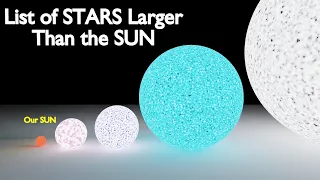 STARS that are Bigger than the SUN