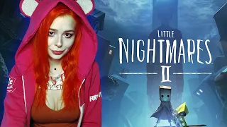 Обзор игры Little Nightmares II прохождение на русском #2 финалОчка