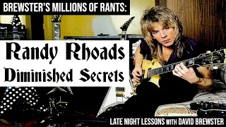 Randy Rhoads Diminished Secrets