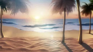 Sleep Instantly in 10 MINS in Beach, Relaxing ASMR Music, 10分鐘ASMR入睡音樂