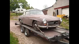 1963 Mercedes 190 SL Restoration Project