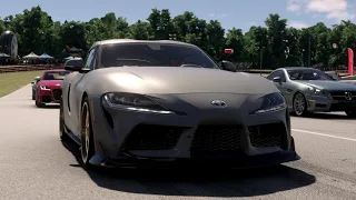 Toyota Supra GR at  Mid-Ohio Sports Car Course (Forza Motorsport)