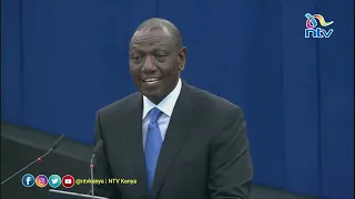 President William Ruto addresses the European Parliament [FULL SPEECH]