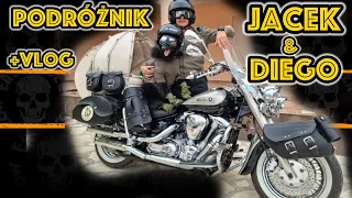 Motocyklista Podróżnik Jacek i Jego Pies Diego - Ciekawi Ludzie z Pasją + VLOG