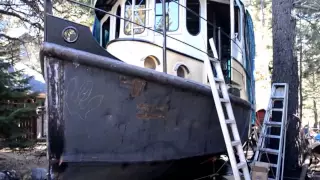 My Father's 40ft steamboat project