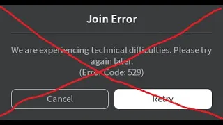 как решить проблему с нерабочим роблокс/ошибка 529