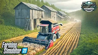 Cotton Harvest Time! | NEW LANDS EP36 | FARMING SIMULATOR 22