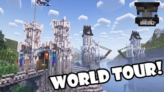 3600 Day Survival Minecraft WORLD TOUR (with Download)