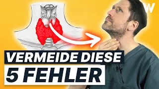 Leben mit Hashimoto (Schilddrüsenunterfunktion): Die 5 wichtigsten Schritte als Therapie & Besserung