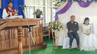 Holy Ceremony Program Miss.Phaoniu Shiu & Thongle Lam @ Chilliso Baptist Church # Nagaland