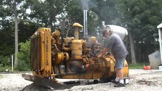 Vintage 1940 Cat Caterpillar D13000 Generator built for the U. S. Navy, 9200lbs.