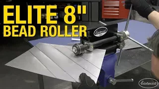 How To Bead Roll Floor Pans, Patch Panels & More! - Elite 8" Bead Roller - Eastwood