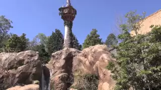 NEW Rapunzel 'Tangled' Tower and Village area Magic Kingdom Walt Disney World