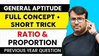 Ratio and Proportion Tricks | Ratio and proportion Concept/Trick/Method in Hindi | CSIR NET & GATE