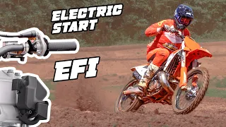 Chad Reed Riding The 2023 KTM 300SX Fuel Injected Two Stroke!