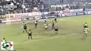 Serie A 1999-2000, day 13 Venezia - Parma 0-2 (Cannavaro, Crespo)