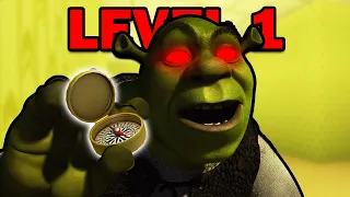 how to find LEVEL 1 EXIT of shrek in the backrooms USING THE COMPASS!