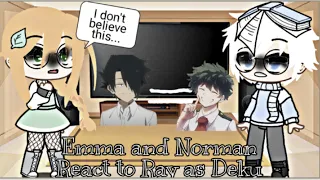 //Emma and Norman React to Ray as Deku |x|Part 3 of Deku's Past as Ray|x| ×TPN x MHA×