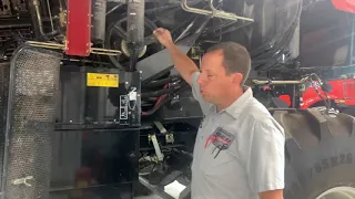 Case IH Flagship Combine - Cleaning System Inspection