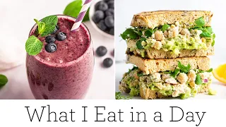 WHAT I EAT IN A DAY ‣‣ Healthy Road Trip Food 🚗