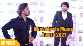 Bollywood Singers Sonu Nigam & Javid Ali Wins The Mirchi Music Award 2021