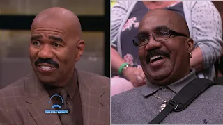 Steve’s Long Lost Twin?  || STEVE HARVEY