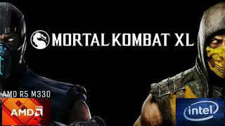Mortal Kombat XL on i3 6006U ,8gb ram ,AMD R5 M330 ,Fps Test