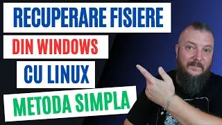 RECUPERARE FISIERE Din Windows 7/8/10/11 Cu Ajutorul Linux