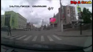 ДТП июль август 2013 часть1) New car crash accident compilation