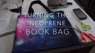 DIY Neoprene Scuba Shirt from a Bookbag