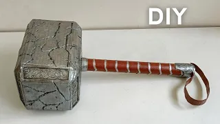 How To Make Mighty Thor's Mjolnir From Thor Love And Thunder | DIY Broken Mjolnir