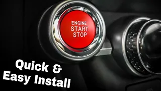 Noble Red Push Button Install 22+ BRZ/GR86