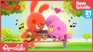 RABBIT AND THE ROMANTIC BALLAD | Cartoon cartoon for kids | learn guitar