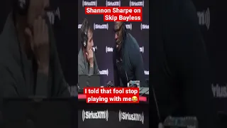#shannonsharpe a lot people thought #skipbayless cross the line. #shorts #news #entertainment #viral