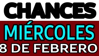 Resultados Chances del Miércoles 8 de Febrero de 2023