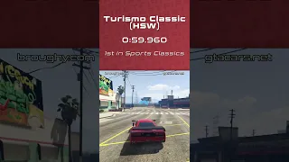 GTA 5 Fastest Sports Classics For Lap Time (2024)