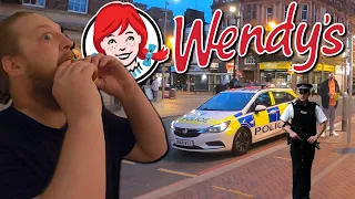WE WENT TO THE UK'S ONLY WENDY'S AND THE POLICE WERE CALLED 🚨🚨🚨