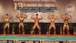 13th IBBF WOMEN'S Ms.INDIA  Bodybuilding Competition 2023