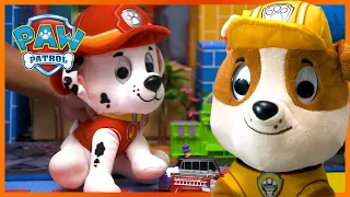 Pups Build Their Own Adventure City! | PAW Patrol | Toy Pretend Play Rescue for Kids