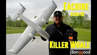 Eachine / ATOM RC - Killer Whale - 1255mm - Unbox, Build, & Maiden Flight