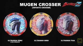 DX ULTRA Z RISER : ZERO LUNA MIRACLE + GEED + TIGA (MUGEN CROSSER / Infinite Crosser) ULTRAMAN Z