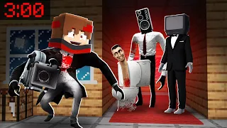 JE ME FAIS PASSER POUR LES SKIBIDI CAMÉRAMAN SUR MINECRAFT !