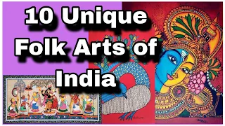 Folk Art of India / भारत की लोक कला/ folk art/ TGT PGT Art #folkart #tgt