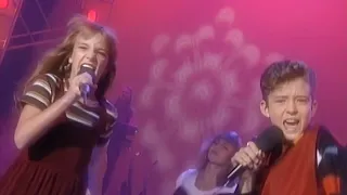 The Mickey Mouse Club LIVE - 'I Feel For You' AI 1080P (Britney Spears & Justin Timberlake)