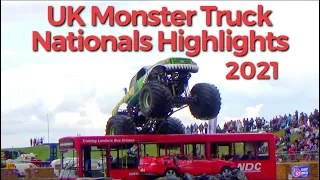 UK Monster Truck nationals highlights video 2021