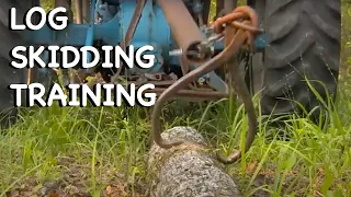 Log Skidding Training - Farm Hand's Companion